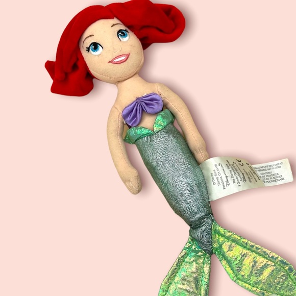 Disney Ariel from Little Mermaid Soft Plush Toy - Picture 4 of 7